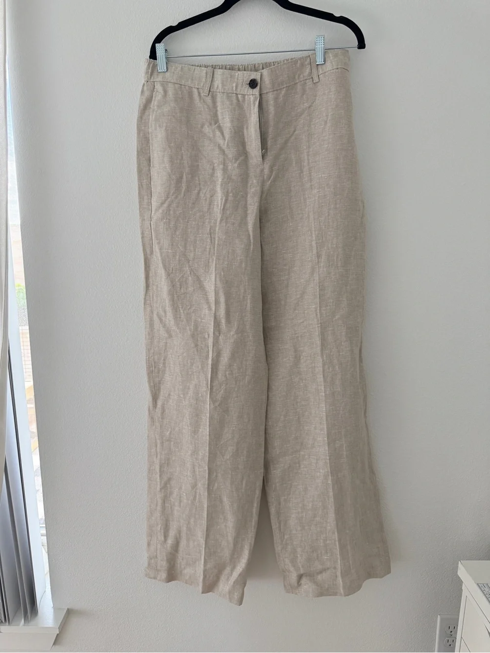 J. Crew Linen Pants Women’s Size Medium Tall